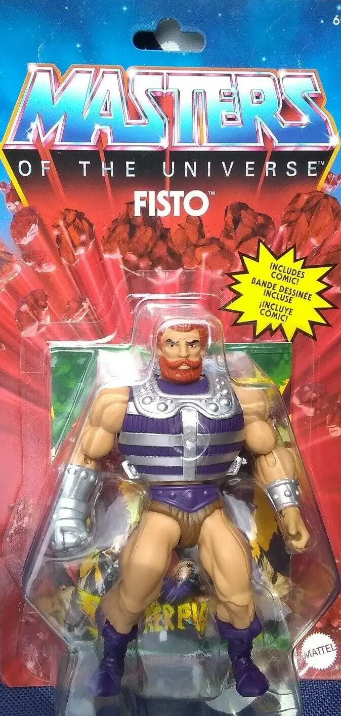 Motu Masters Of The Universe: Origins - Fisto - Heroic Hand-To-Hand Fighter Action Figure (Gyy25) 1