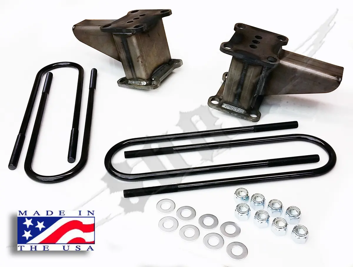 4X4 5" & 6" Rear Block/Ubolt Kits - 1980-2004 Ford F250/F350 1