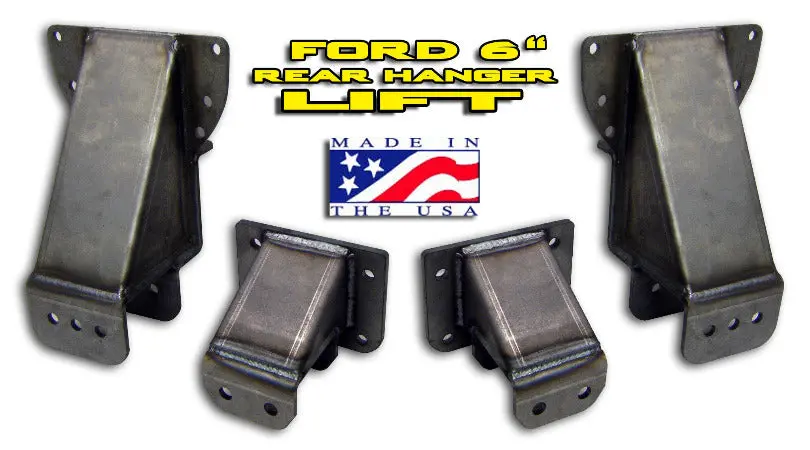 5", 6", 7" Hanger And Rear Flip Kits - 1980-1997 Ford F-Series 2