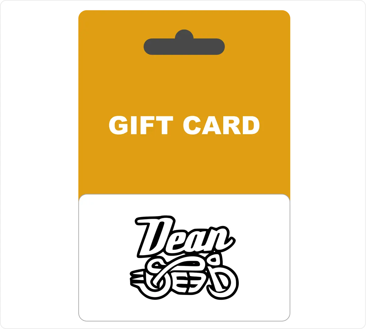 Dean Speed Gift Card 1