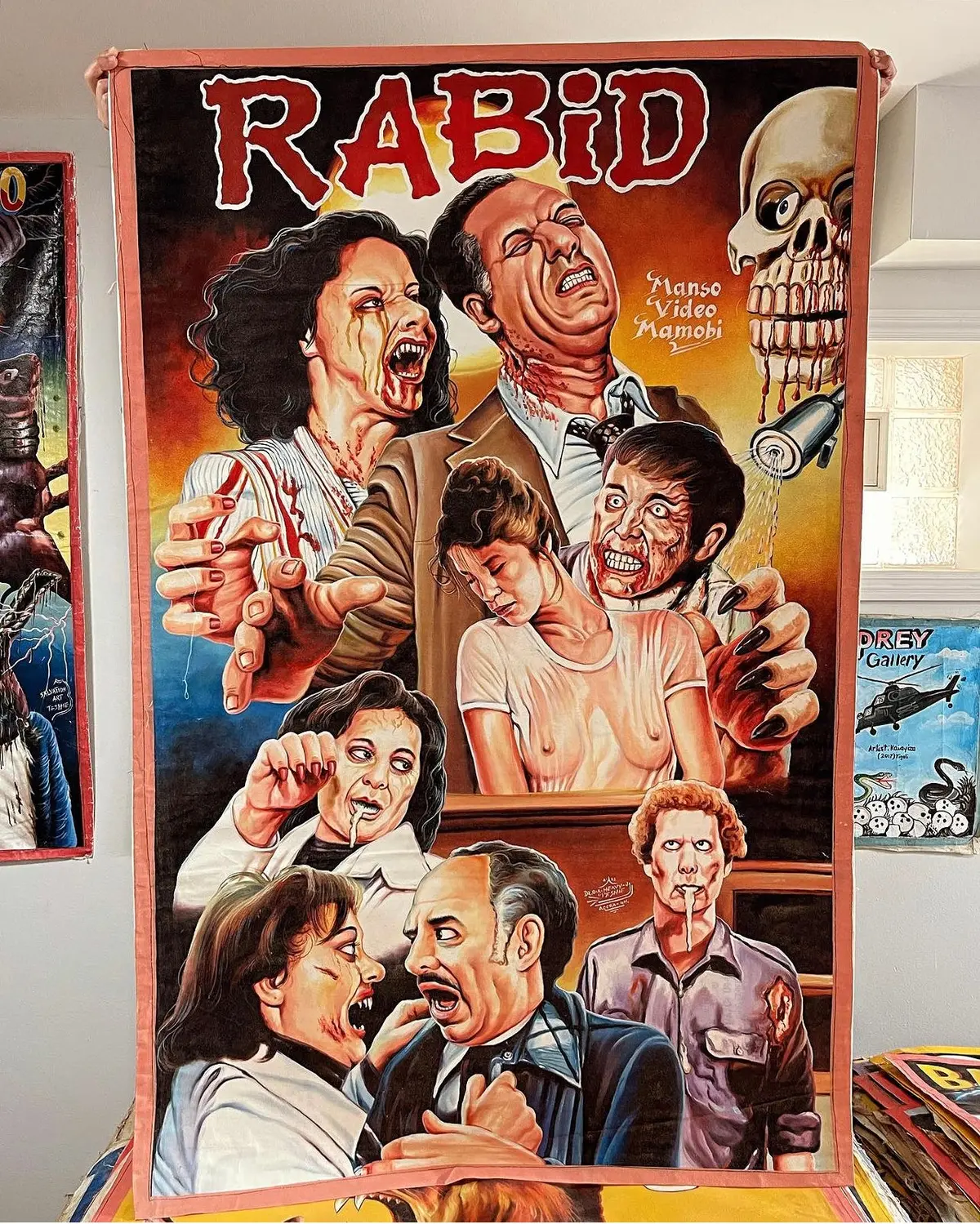Rabid - Original Painting By Heavy J 1