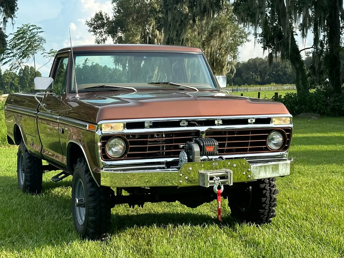 Engineered Vintage 'Goat' Winch Bumper - 1967-1979 Ford F-Series 1