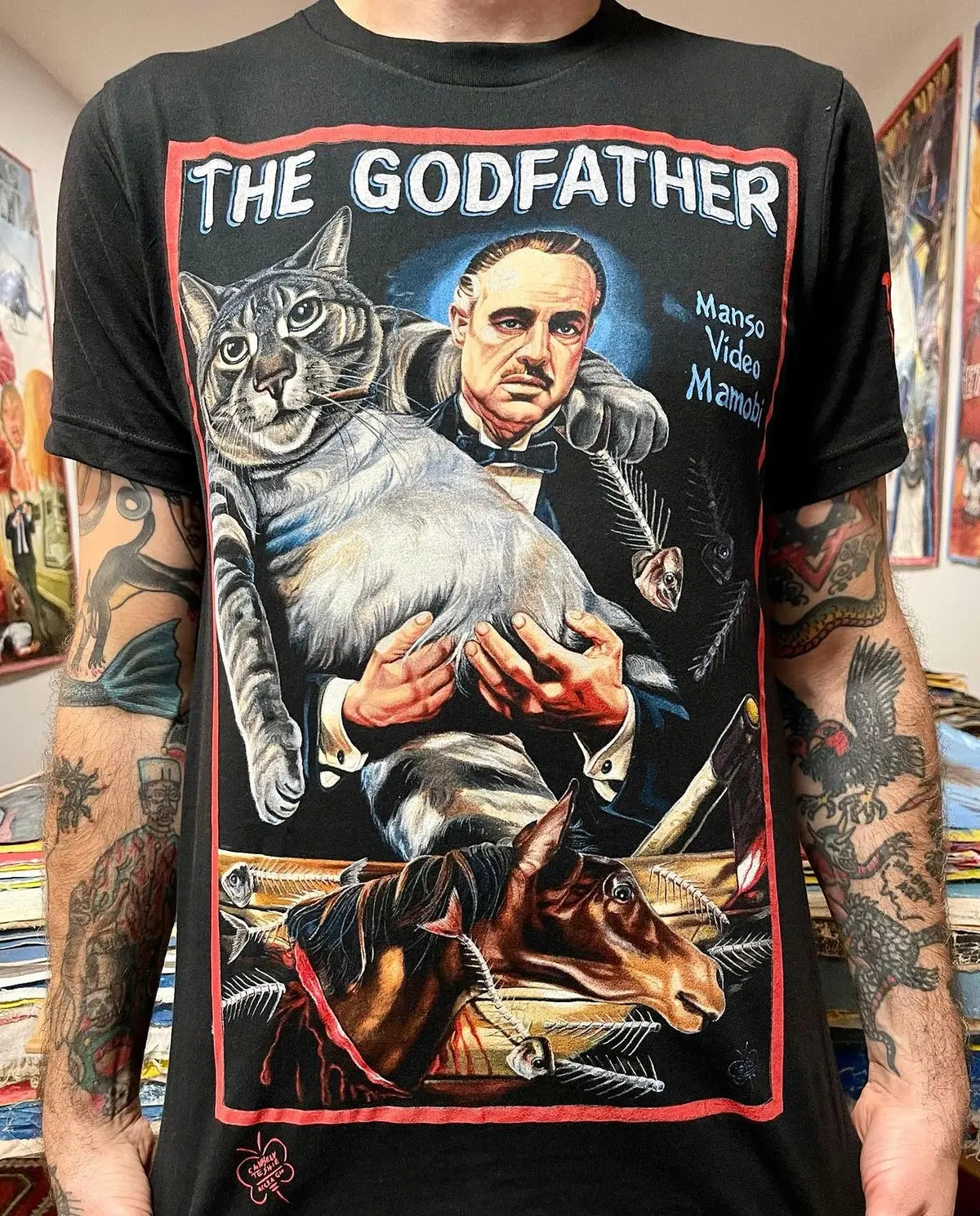 The Godfather Tee Shirt By C.A. Wisely 1