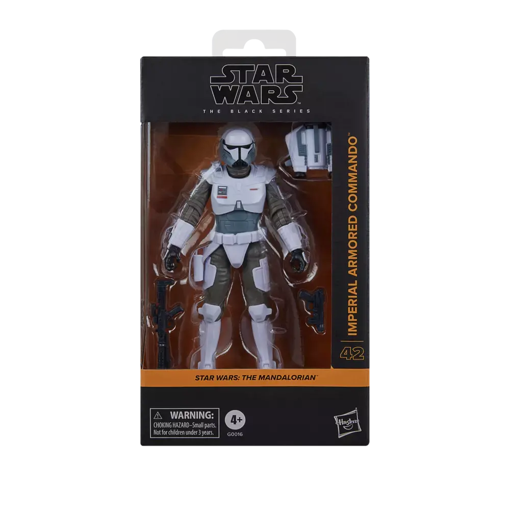 Star Wars: The Black Series - The Mandalorian - Imperial Armored Commando Action Figure (G0016) Last One! 1