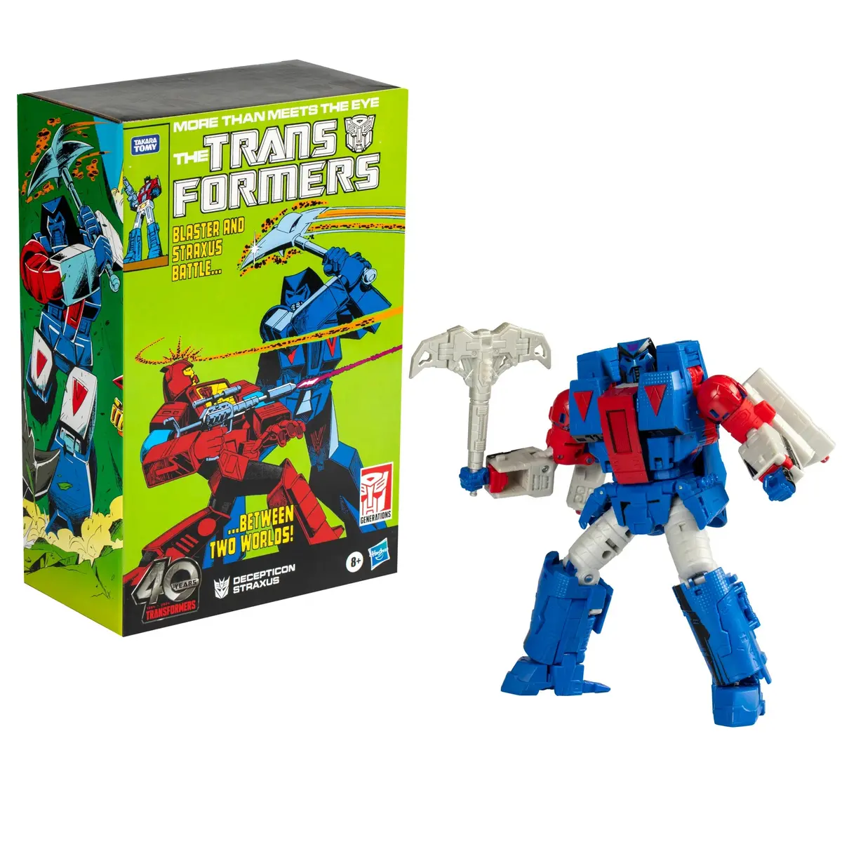 Transformers Generations - Comic Edition Decepticon Straxus Exclusive Action Figure (G0237) 1