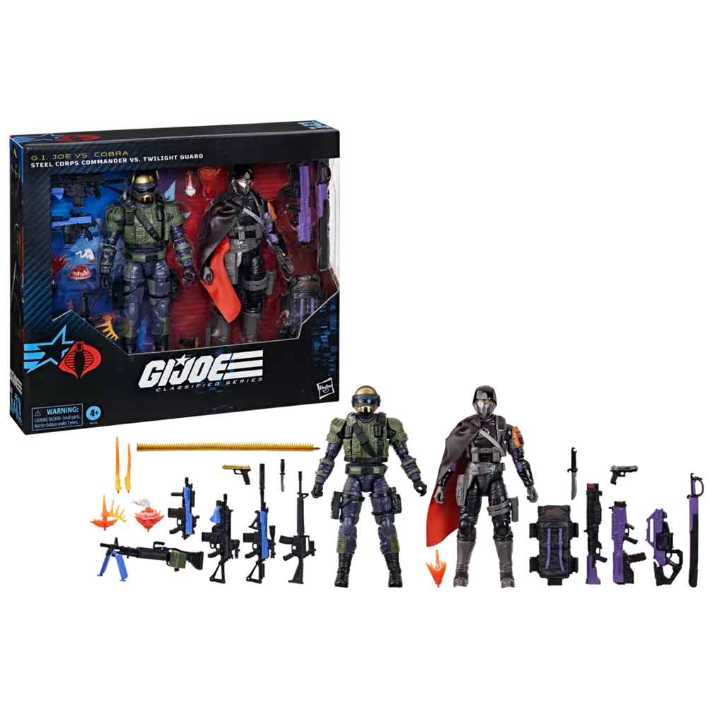 G.I. Joe Classified Series #141 - Steel Corps Commander Vs. Twilight Guard Exclusive 2-Pack (G0336) Last One! 1