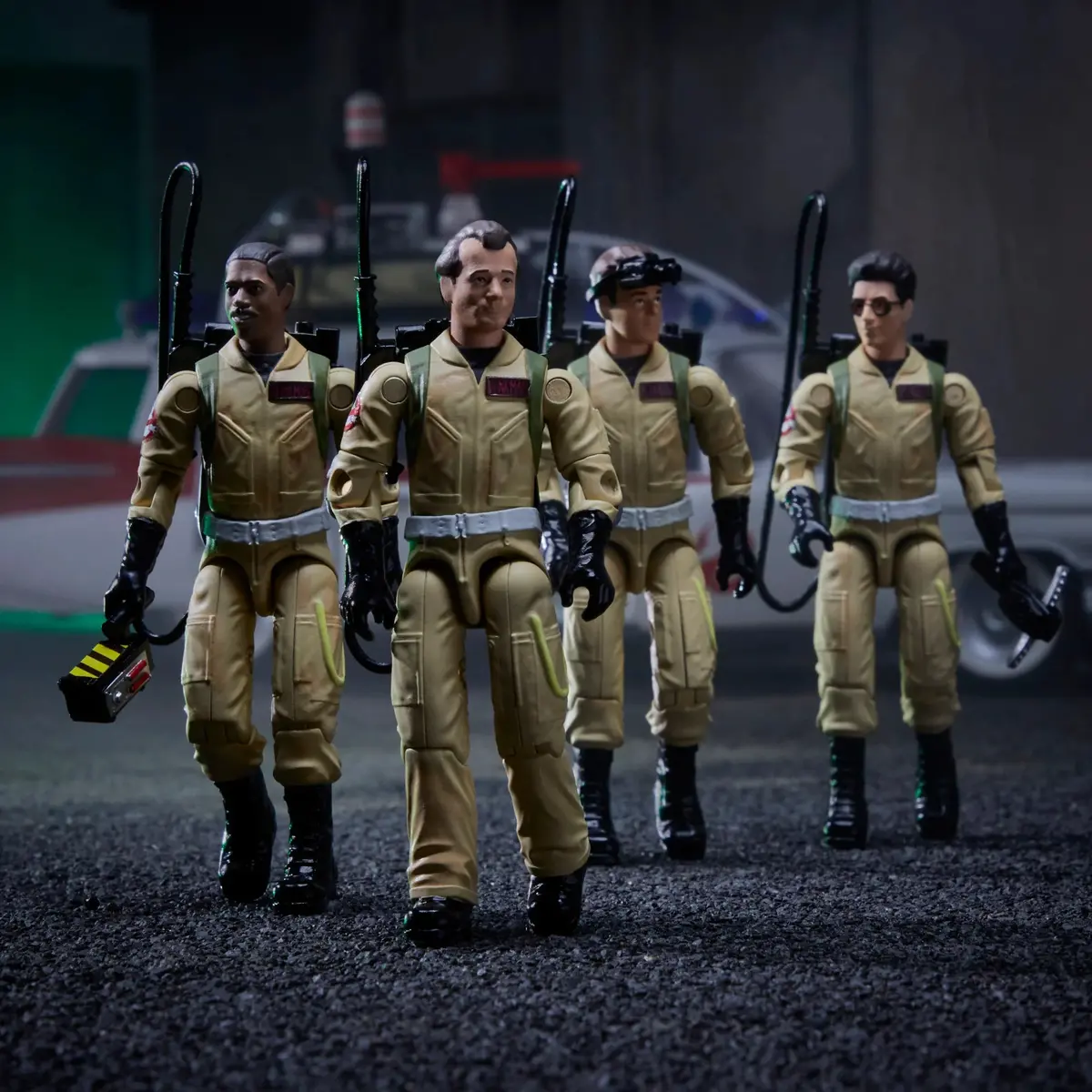 Ghostbusters Plasma Pack 40Th Anniversary O-Ring 4-Pack: Spengler, Venkman, Stantz & Zeddemore G0405 Last One! 1