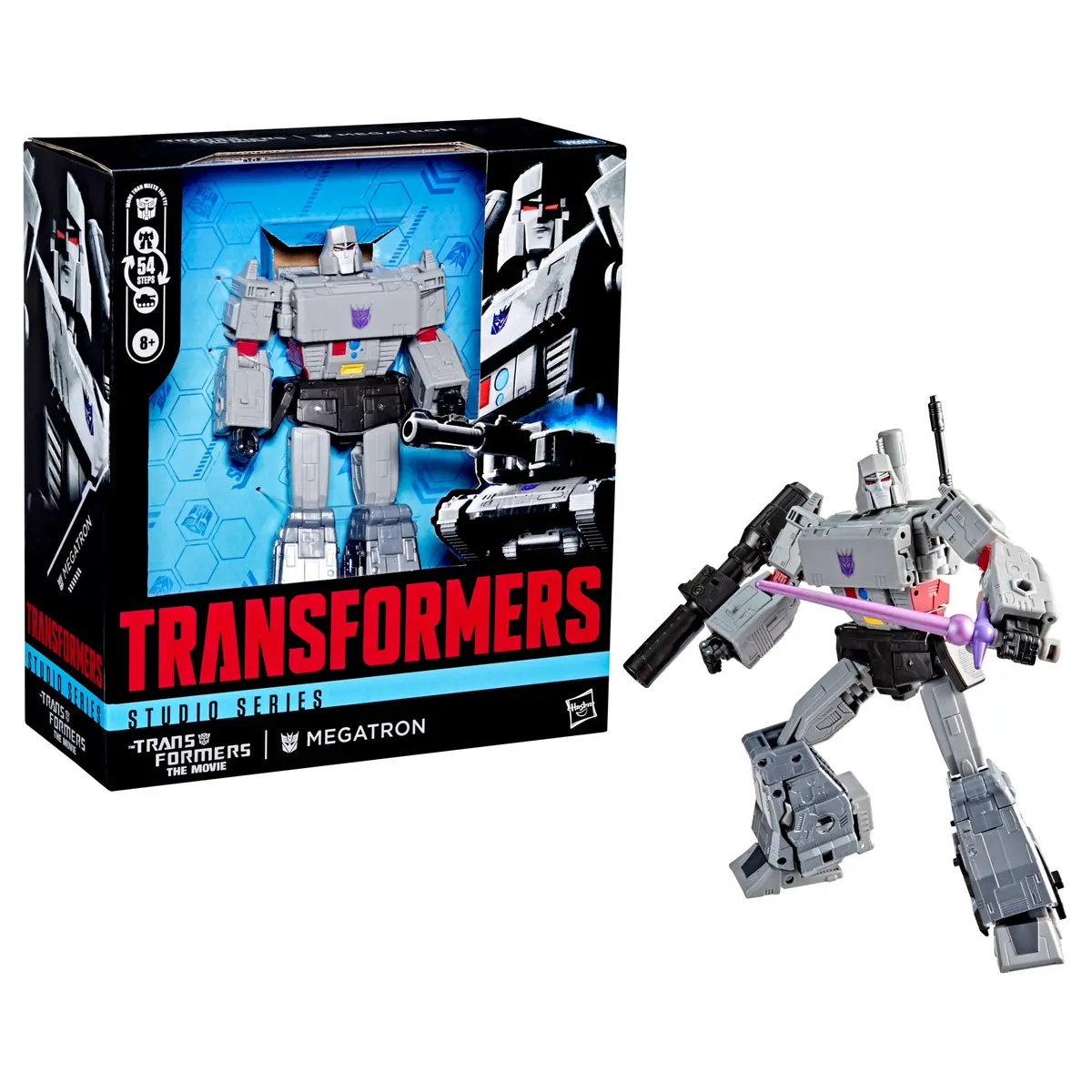 Transformers Studio Series 86 (The Movie) - Leader Class Megatron Action Figure (G0484) Low Stock 1