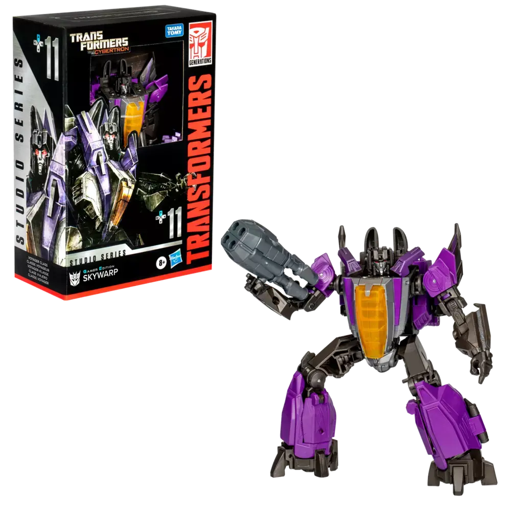 Transformers: Studio Series Gamer Edition #11 - Voyager Wfc Skywarp Action Figure (G0534) 1