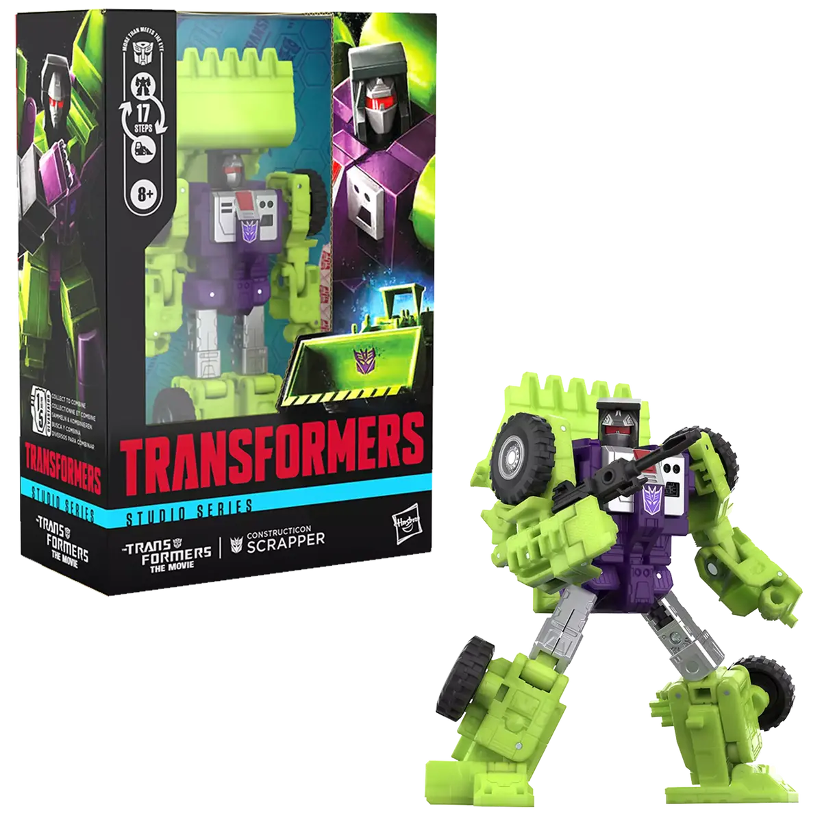 Transformers Studio Series 86 (Devastator) Voyager Class - Constructicon Scrapper Action Figure G0562 Sold Out 1