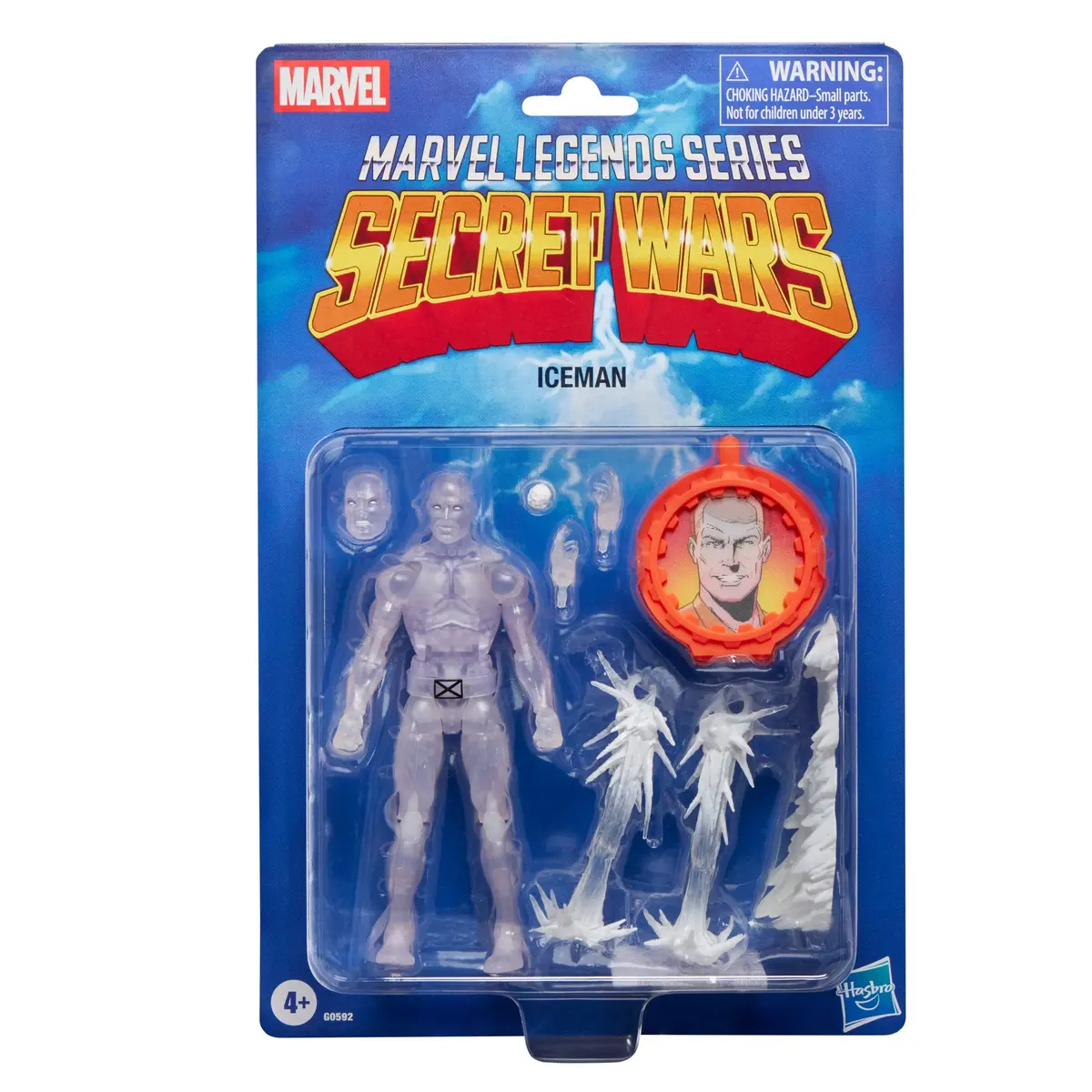 Marvel Legends - Retro Series - Secret Wars - X-Men - Ice Man Action Figure (G0592) Low Stock 1