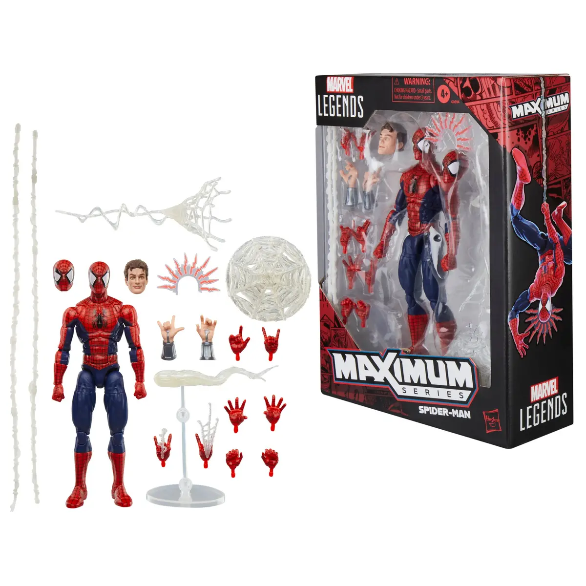 Marvel Legends Series - Maximum Series - Spider-Man Action Figure (G0594) Low Stock 1