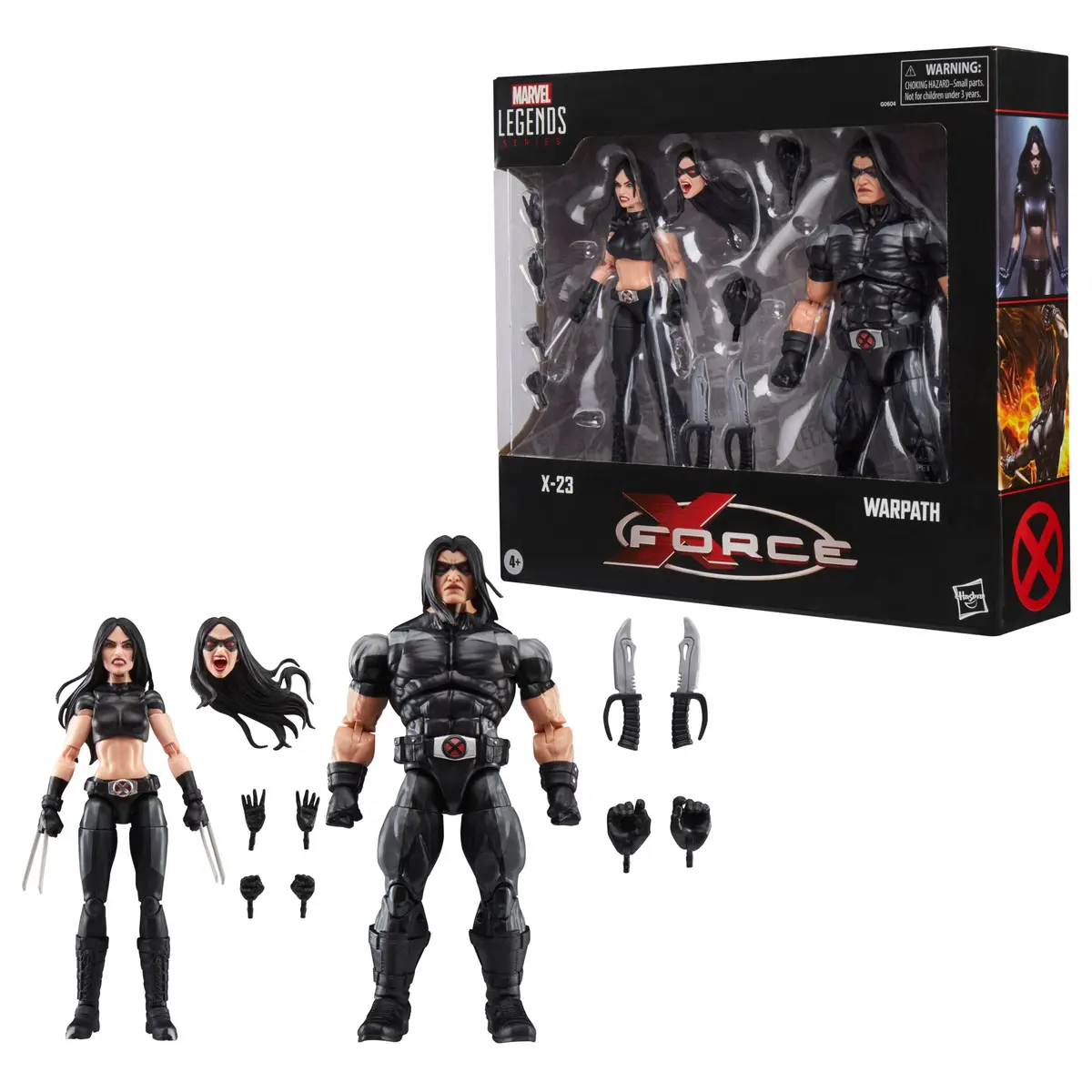 Marvel Legends Series - X-Force - X-23 & Warpath Action Figures 2-Pack (G0604) Low Stock 1