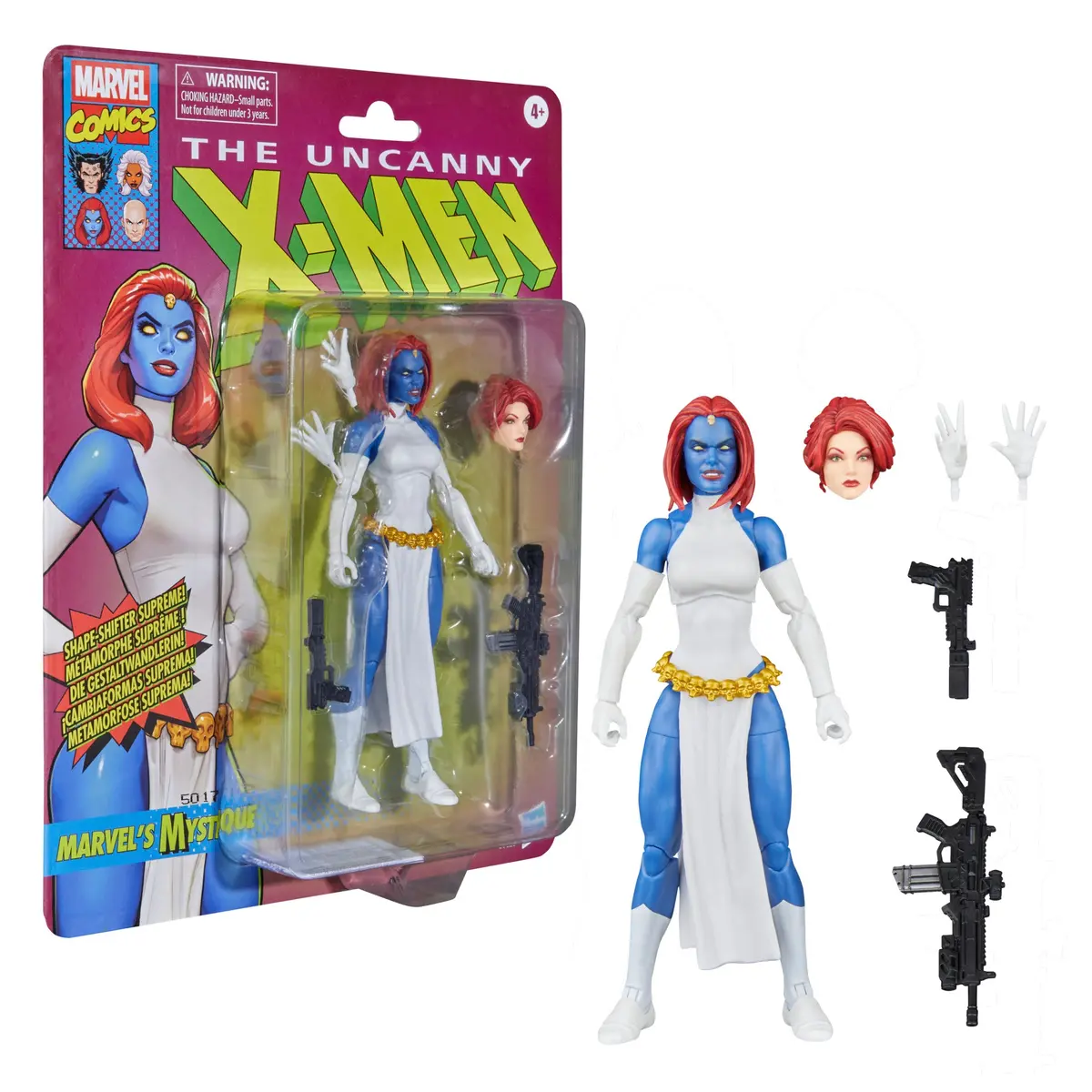 Marvel Legends - Retro Series - X-Men - Mystique Action Figure (G0628) Low Stock 1