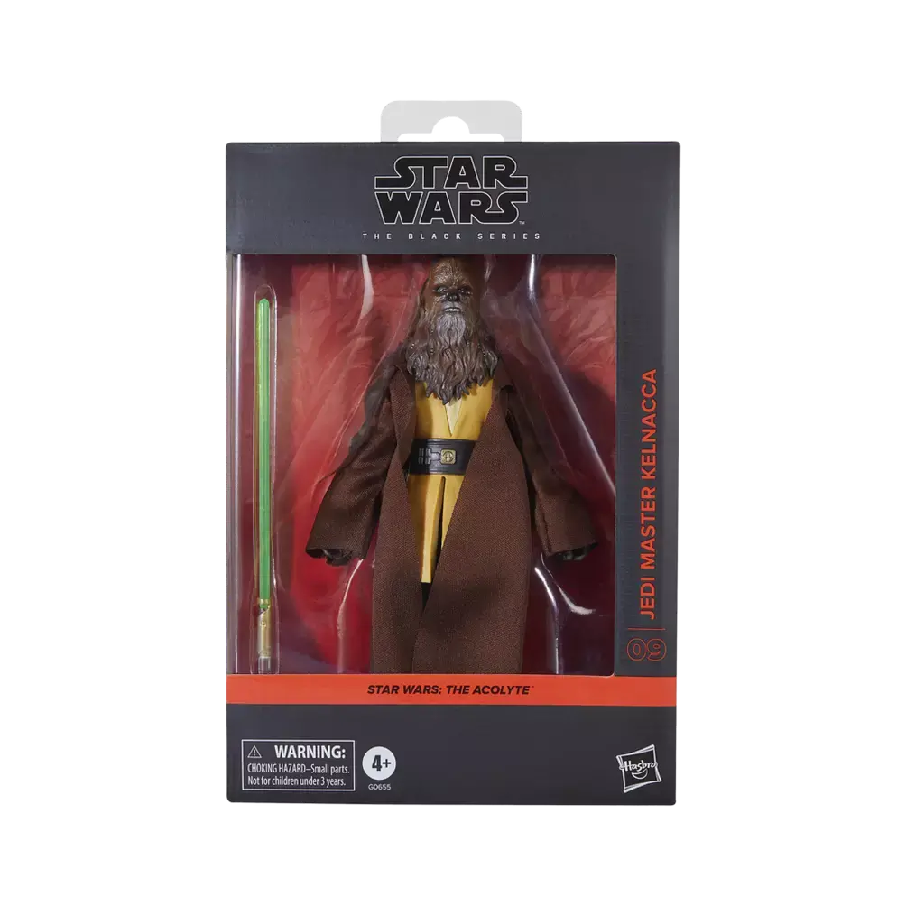 Star Wars: The Black Series - The Acolyte #09 - Jedi Master Kelnacca Action Figure (G0655) Low Stock 1