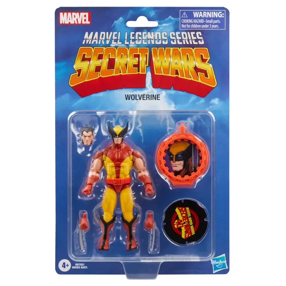 Marvel Legends Series - Secret Wars Wolverine Retro Action Figure (G0782) Low Stock 1