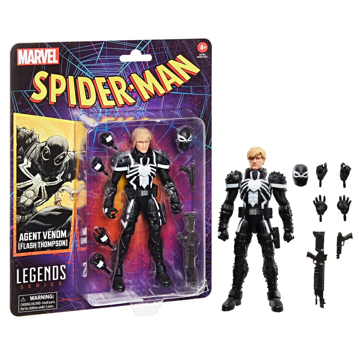 Spider-Man Legends Retro Collection - Agent Venom Action Figure (G0786) 1