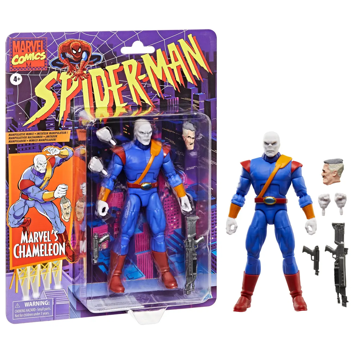Spider-Man Legends Retro Collection - Marvel'S Chameleon Action Figure (G0790) 1