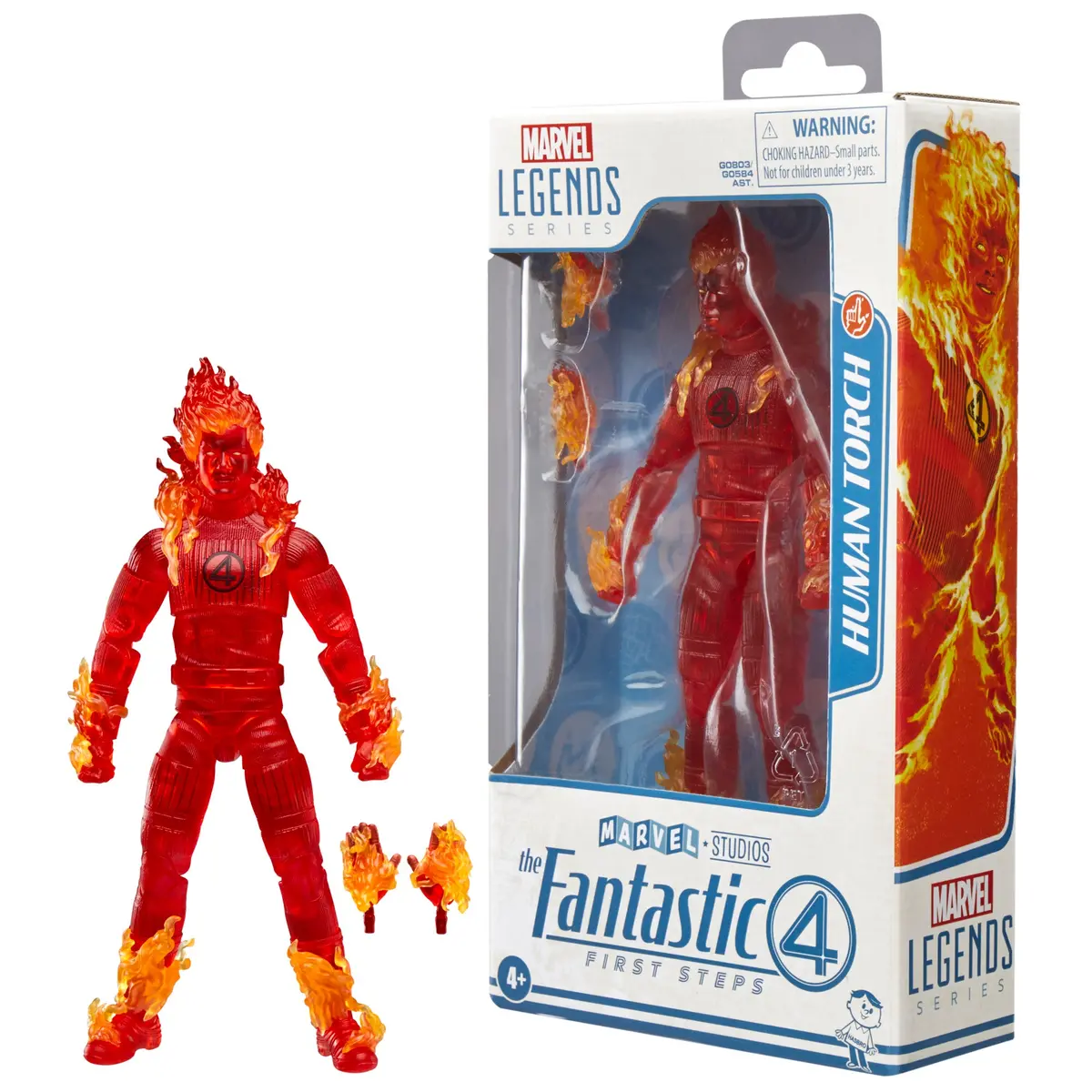 Marvel Legends Series - The Fantastic Four: First Steps - Human Torch Action Figure G0803 Low Stock 1