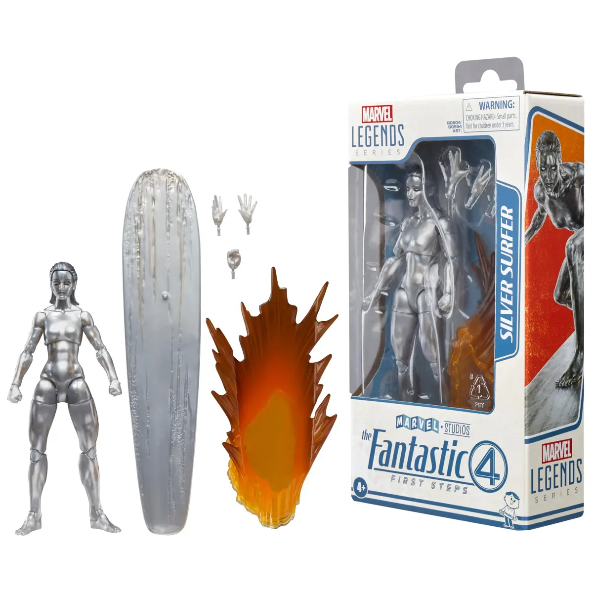 Marvel Legends Series: The Fantastic Four: First Steps - Silver Surfer Action Figure G0804 Low Stock 1