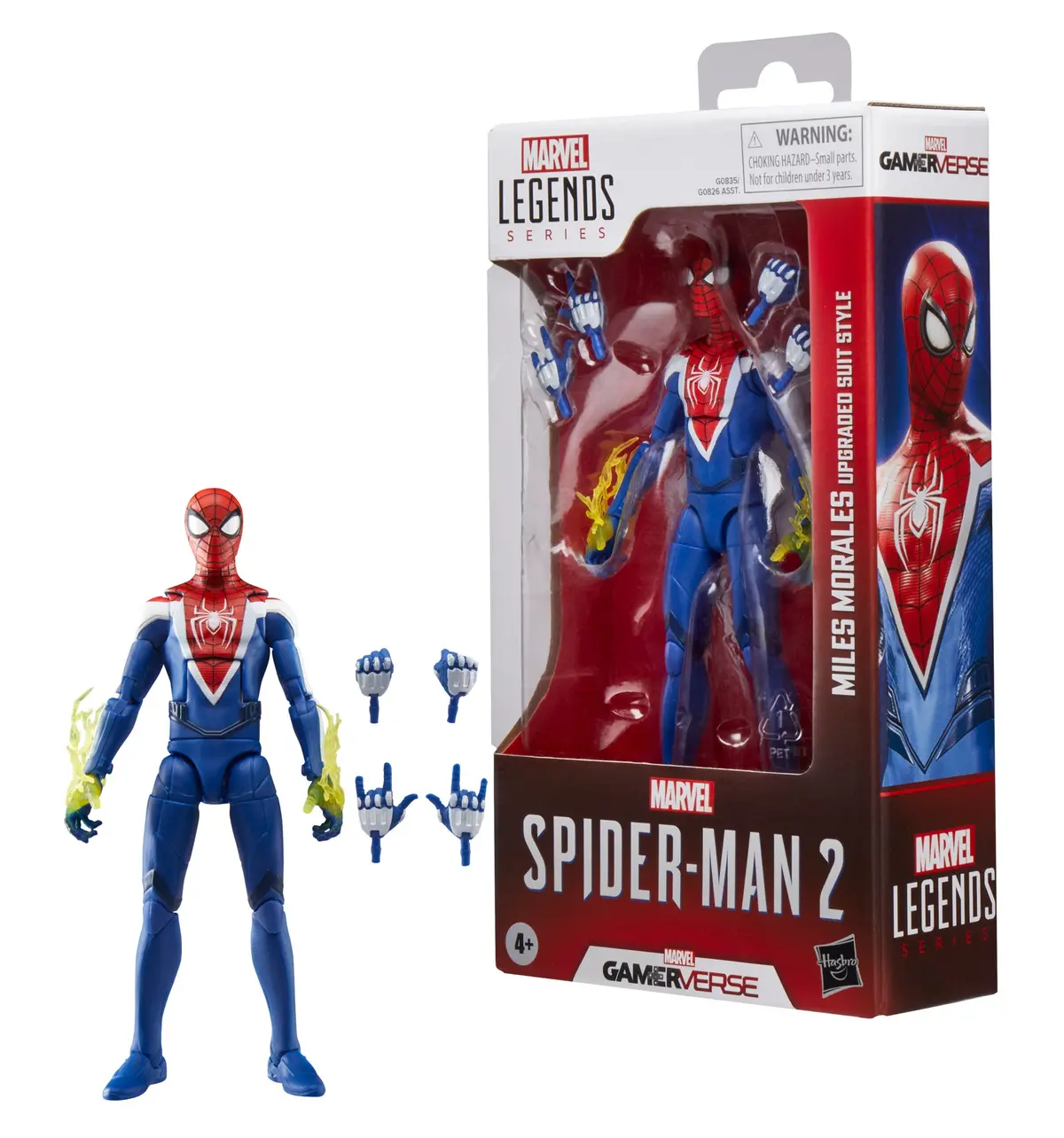 [Pre-Order] Marvel Legends Series: Gamerverse - Miles Morales (Upgraded Suit) Action Figure (G0835) 1
