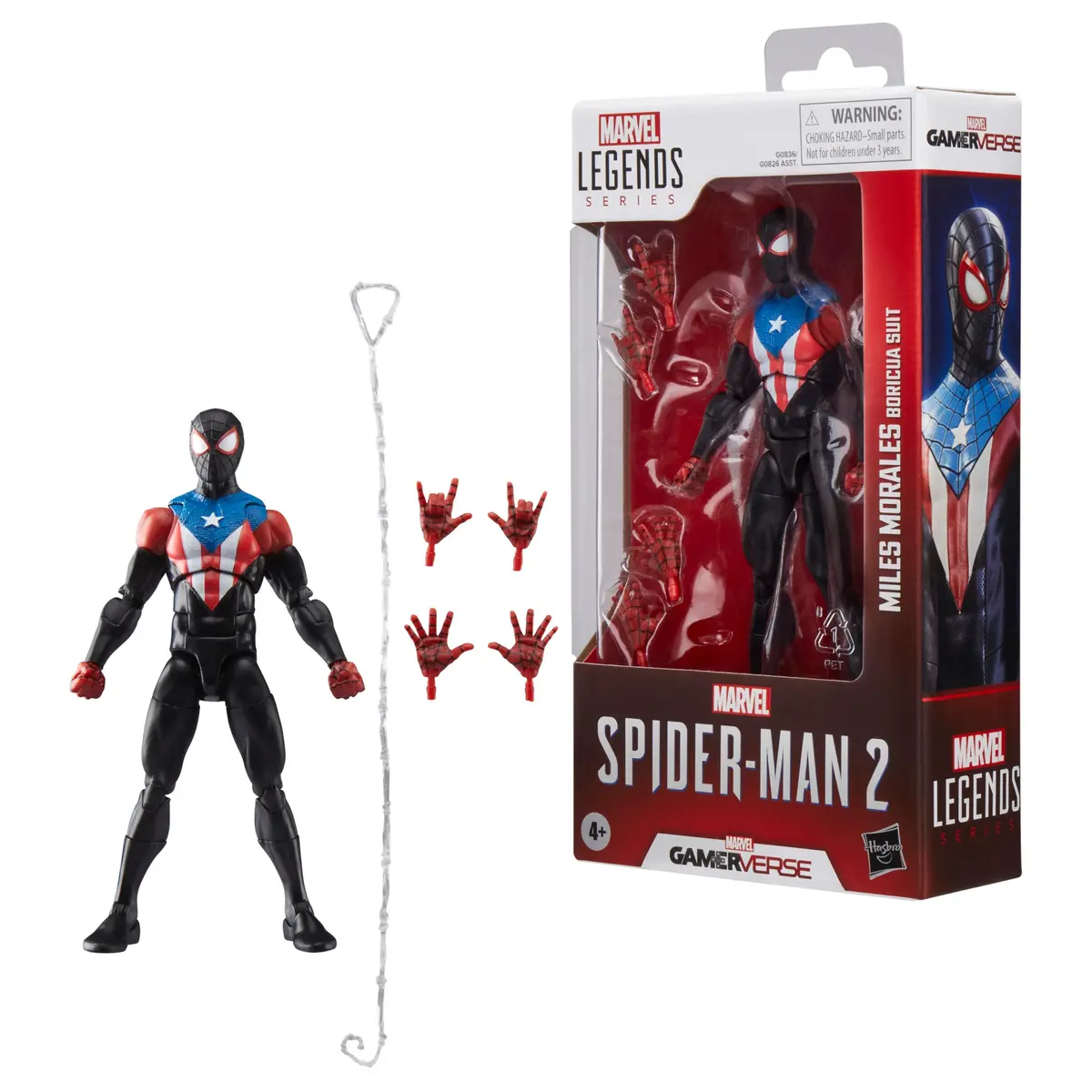 [Pre-Order] Marvel Legends Series: Gamerverse - Miles Morales (Boricua Suit) Action Figure (G0836) 1