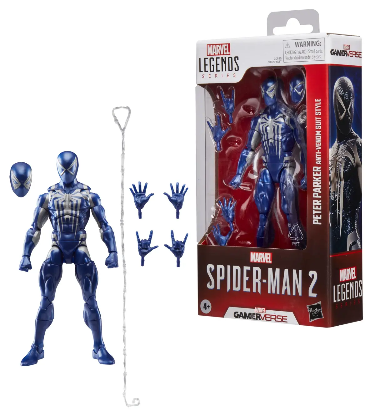 [Pre-Order] Marvel Legends Series: Gamerverse - Peter Parker (Anti-Venom Suit Style) Action Figure (G0837) 1