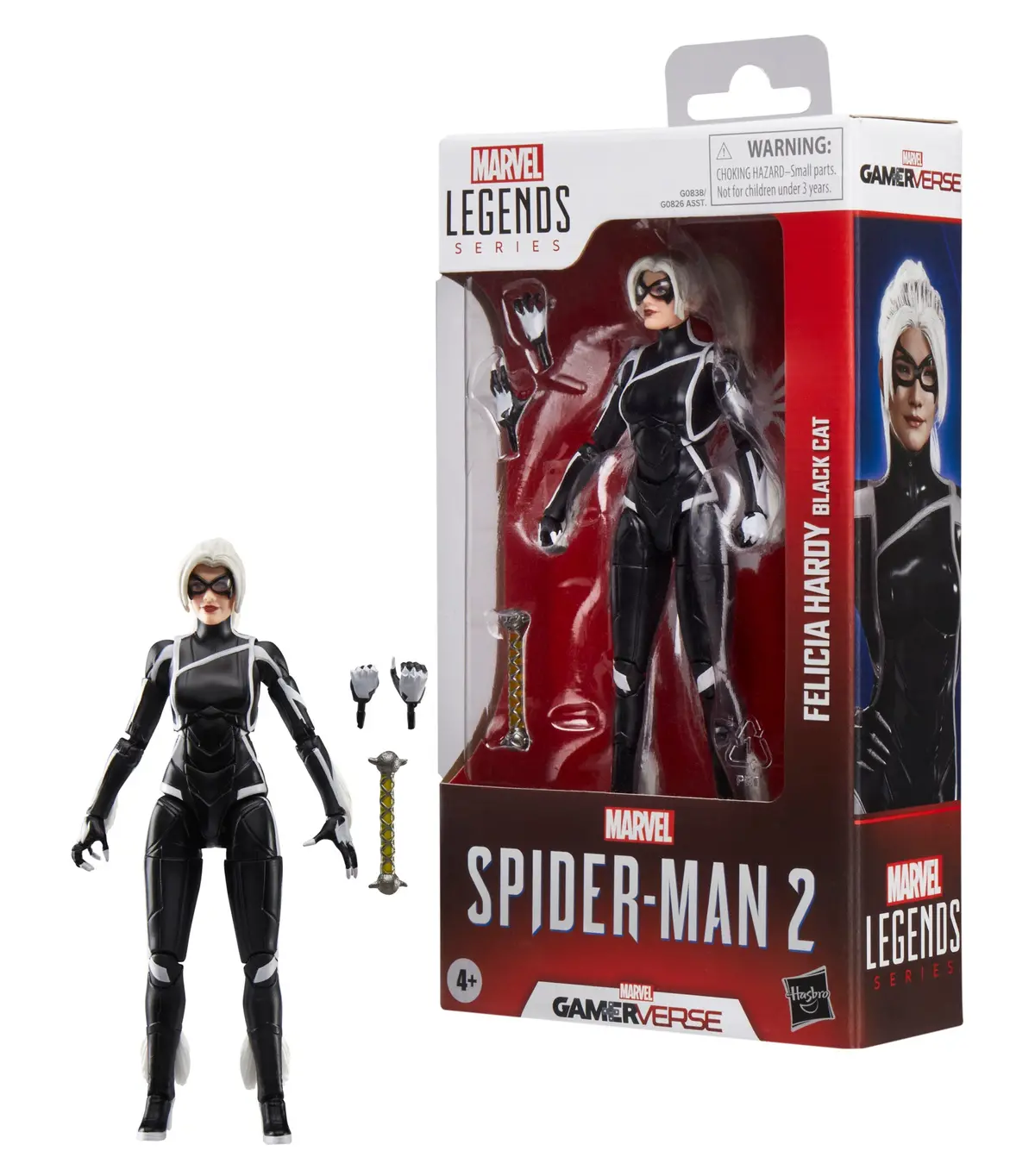 Marvel Legends Series: Gamerverse - Spider-Man 2 - Black Cat (Felicia Hardy) Action Figure (G0838) Low Stock 1