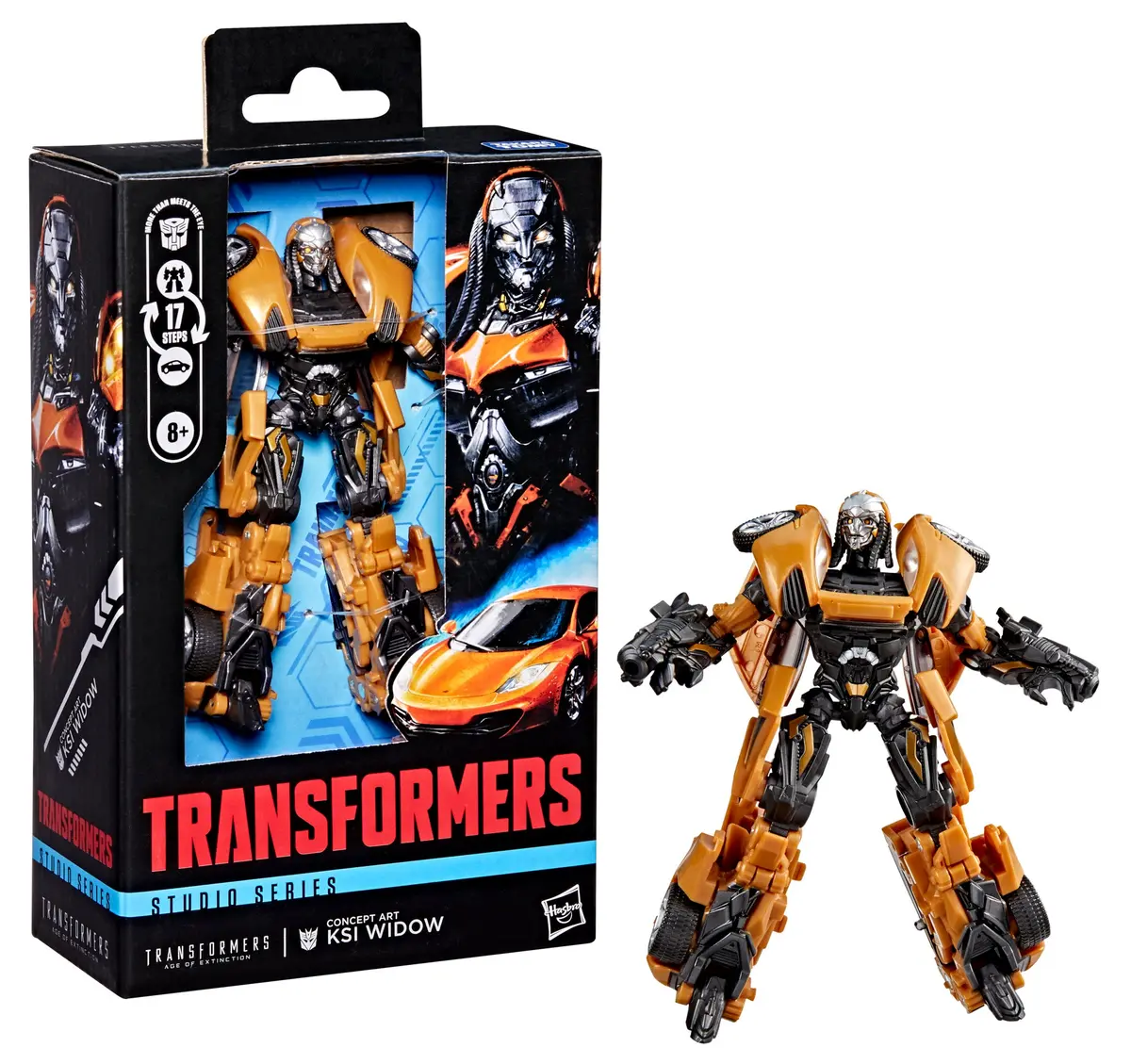 Transformers - Studio - Age Of Extinction - Deluxe Class - Concept Art Ksi Widow Action Figure G0857 1