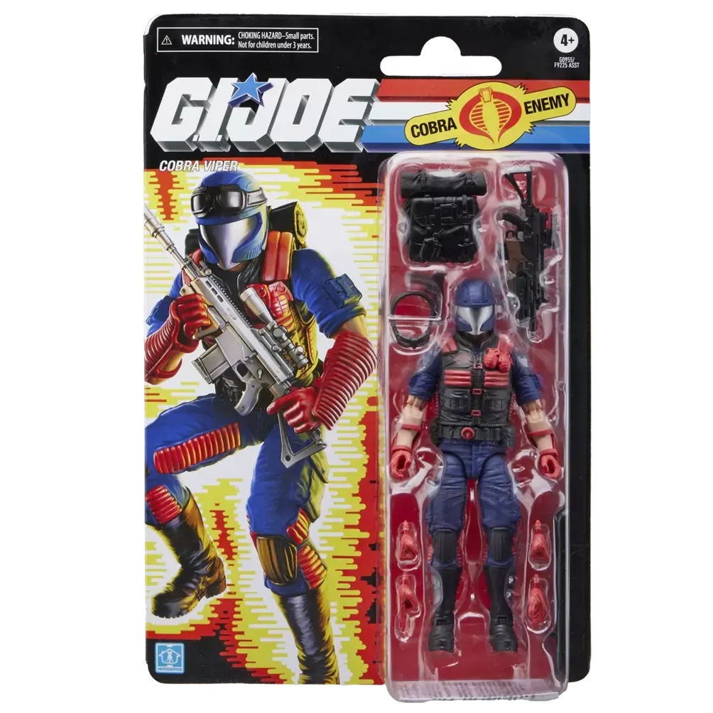 G.I. Joe Classified Series: Retro Cobra Viper Action Figure (G0955) Low Stock 1