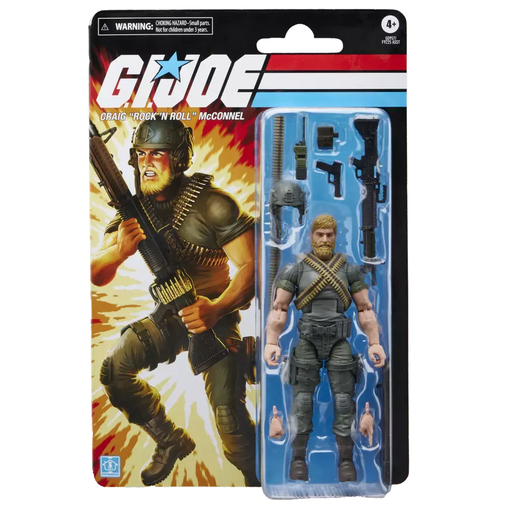 [Pre-Order] G.I. Joe Classified Series: Retro Craig -Rock N Roll- Mcconnel Action Figure (G0957) 1