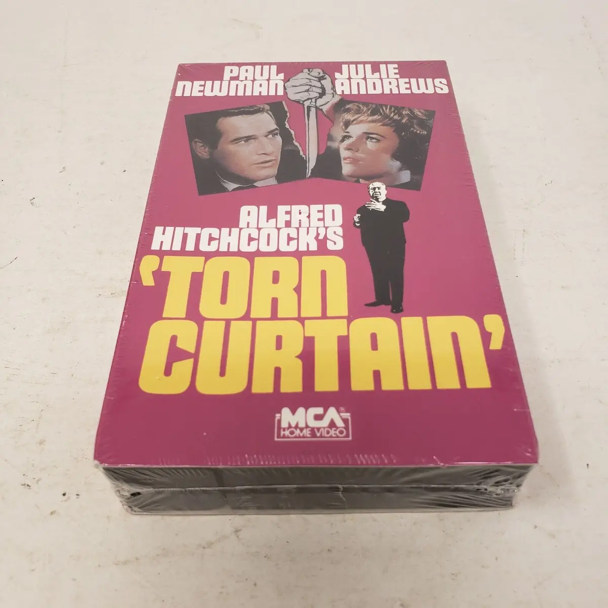 Alfred Hitchcock Torn Curtain Beta Tape 1986 New Sealed Barcode On Spine Betamax 1