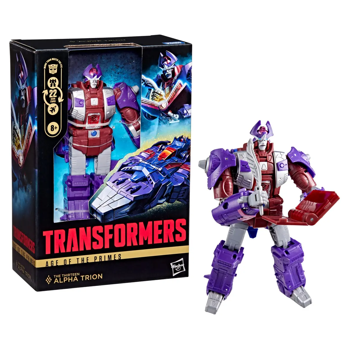 Transformers - Age Of The Primes - The Thirteen - Voyager Class - Alpha Trion Action Figure (G1020) 1