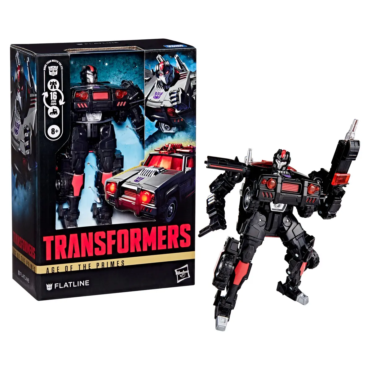 Transformers - Age Of The Primes - Voyager Class - Flatline Action Figure (G1021) 1