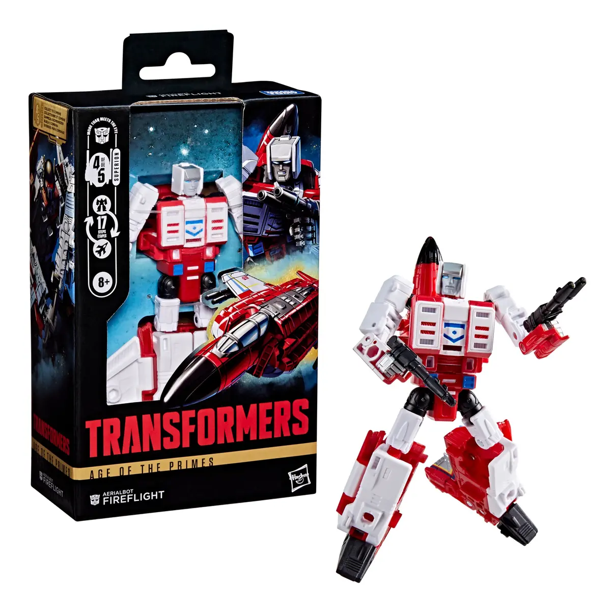 Transformers - Age Of The Primes - Deluxe Class - Aerialbot Fireflight Action Figure (G1024) 1
