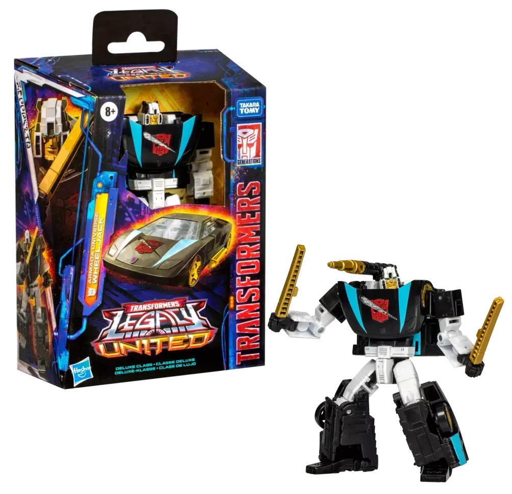 Transformers - Legacy: United - Deluxe Class - Armada Universe Wheeljack Action Figure (G1035) 1