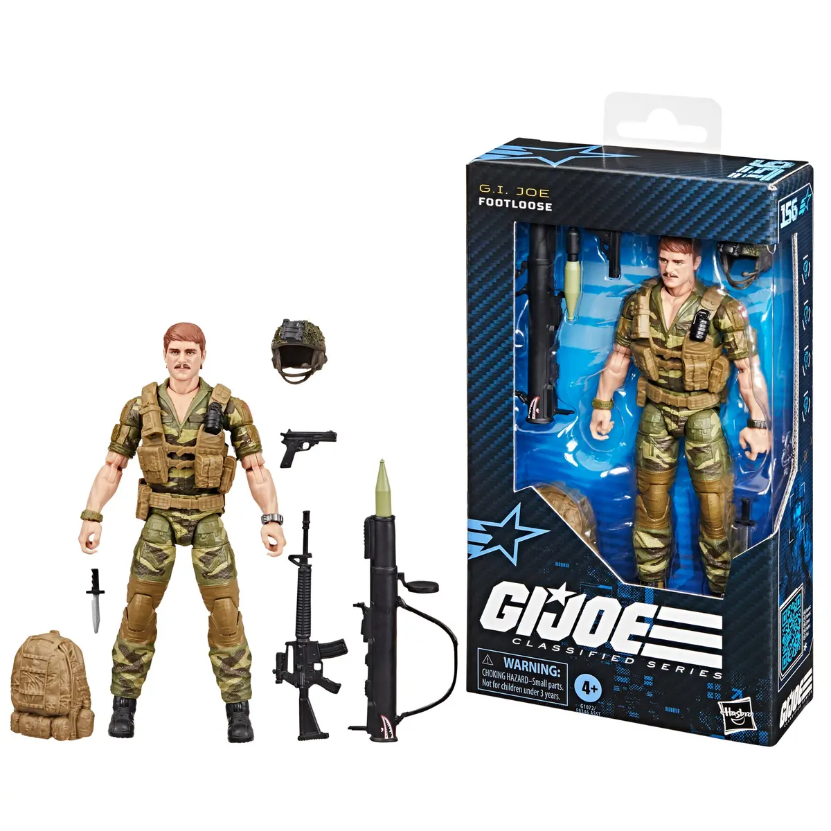 G.I. Joe - Classified Series #156 - Footloose Action Figure (G1072) 1