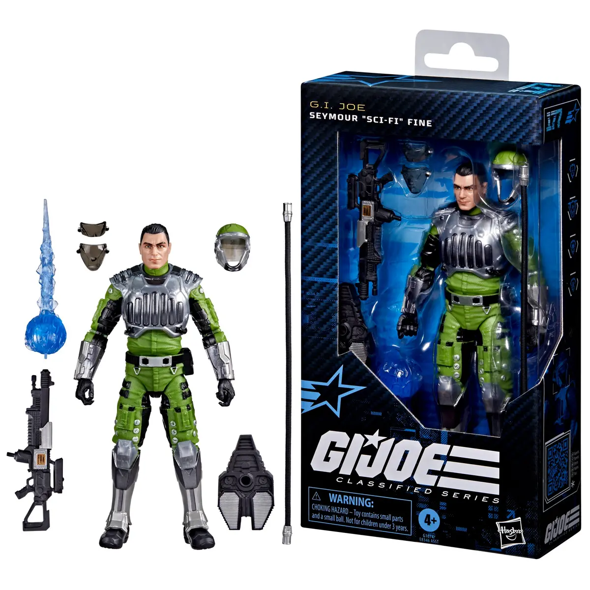G.I. Joe - Classified Series #177 - Seymour (Sci-Fi) Fine (Laser Trooper) Action Figure (G1074) Low Stock 1