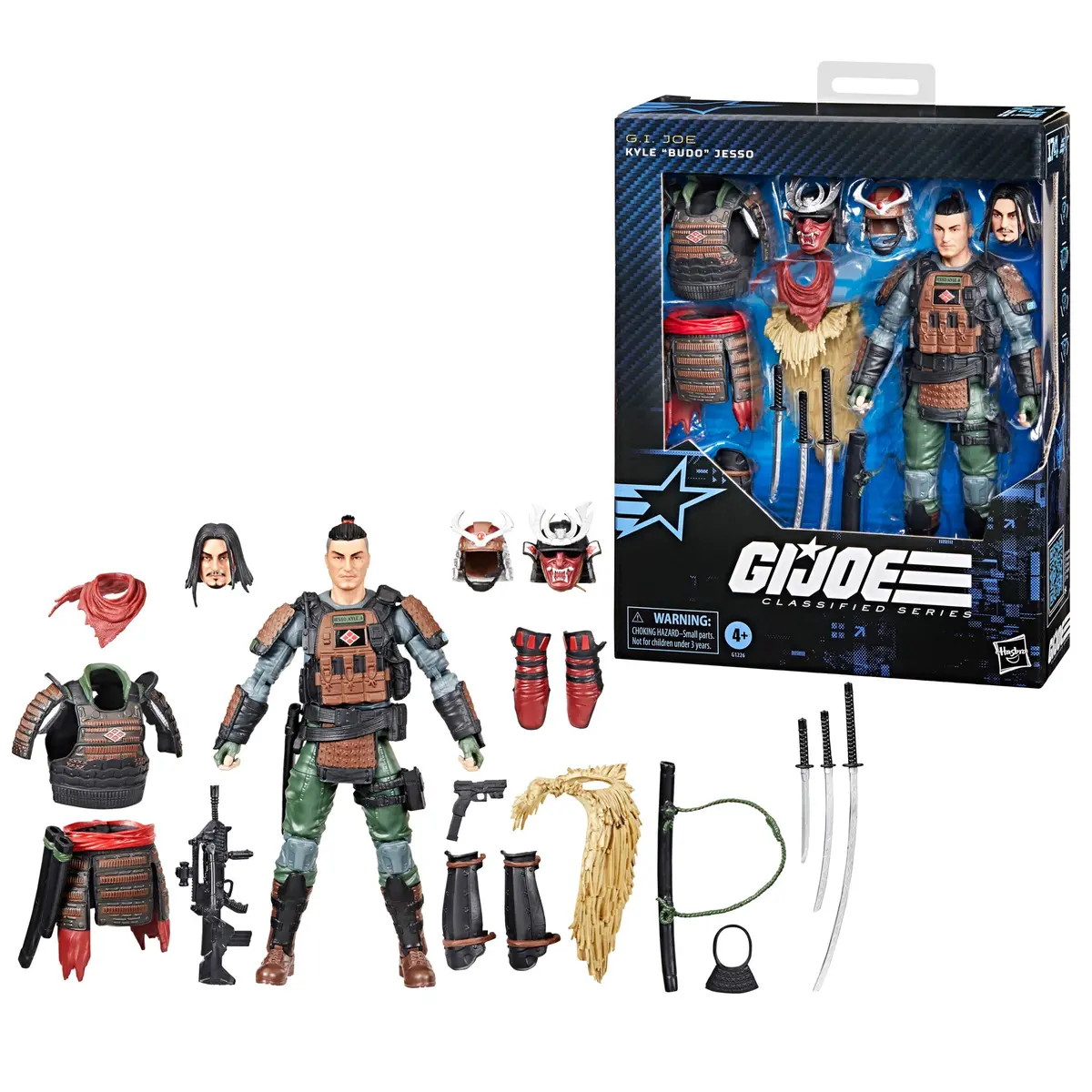 G.I. Joe - Classified Series #174 - Kyle (Budo) Jesso (Samurai Warrior) Deluxe Action Figure (G1226) Last One! 1