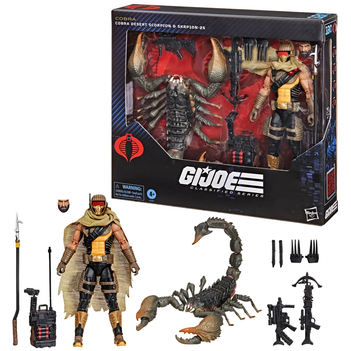 G.I. Joe - Classified Series #180 - Cobra Desert Scorpion & Skrp10n-25 Action Figure Playset (G1227) 1