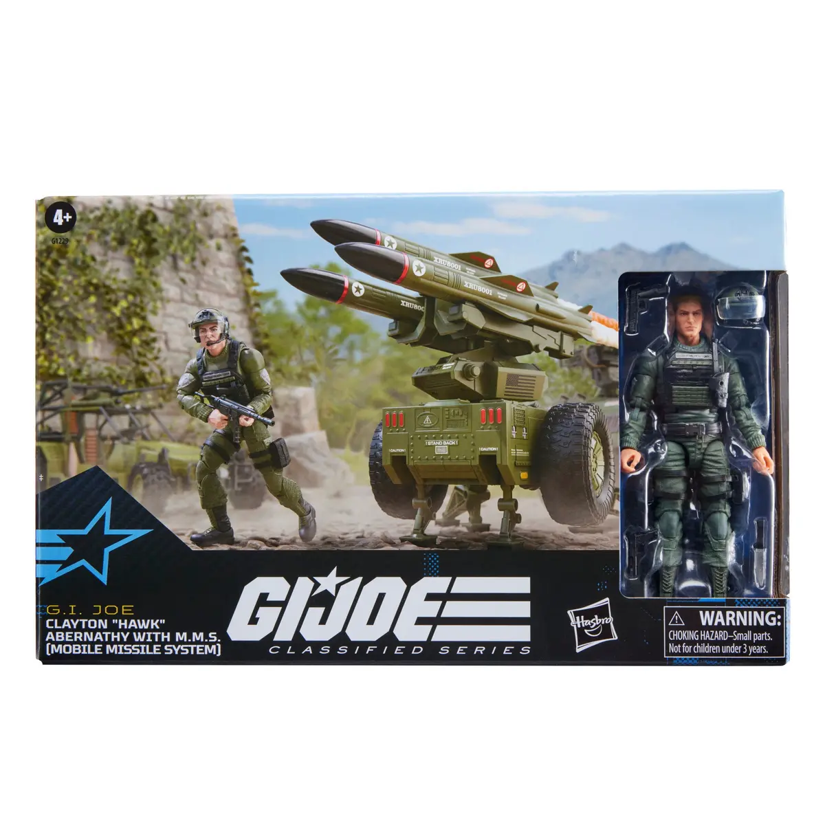 G.I. Joe Classified Series 182 Clayton Hawk Abernathy With M.M.S. (Mobile Missile System) Set (G1229) 1