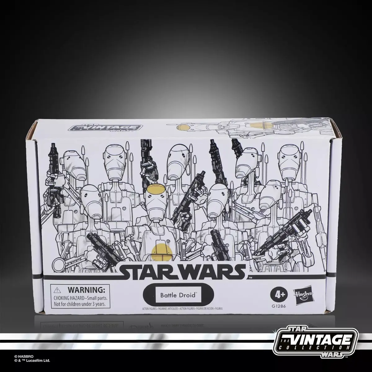 [Pre-Order] Star Wars: The Vintage Collection - The Phantom Menace - Battle Droid 4-Pack Action Figures (G1286) 1
