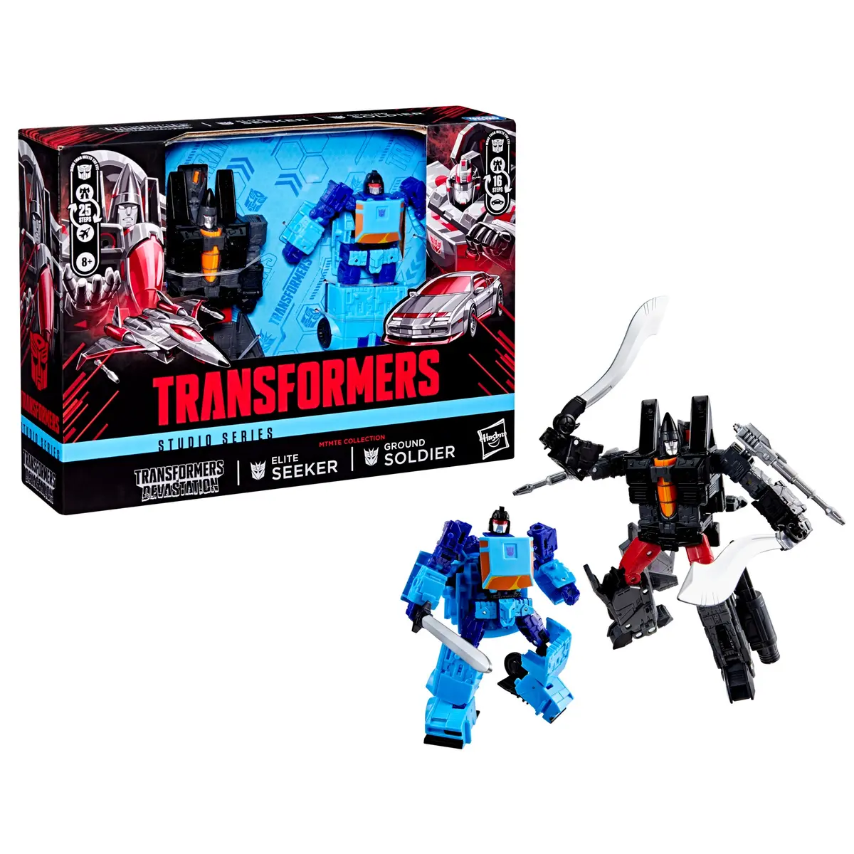 Transformers: Studio Series Gamer Edition 2Pk - Ground Soldier & Elite Seeker Action Figures (G1372) Last One! 1