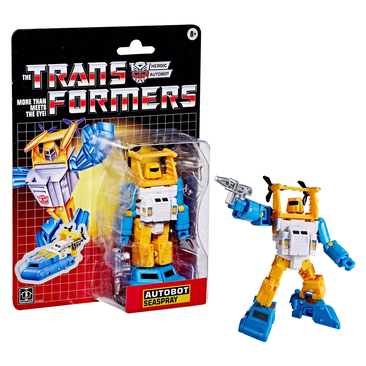 Transformers - Retro G1 Collection - Autobot Seaspray (40Th Anniversary) Action Figure (G1382) Low Stock 1