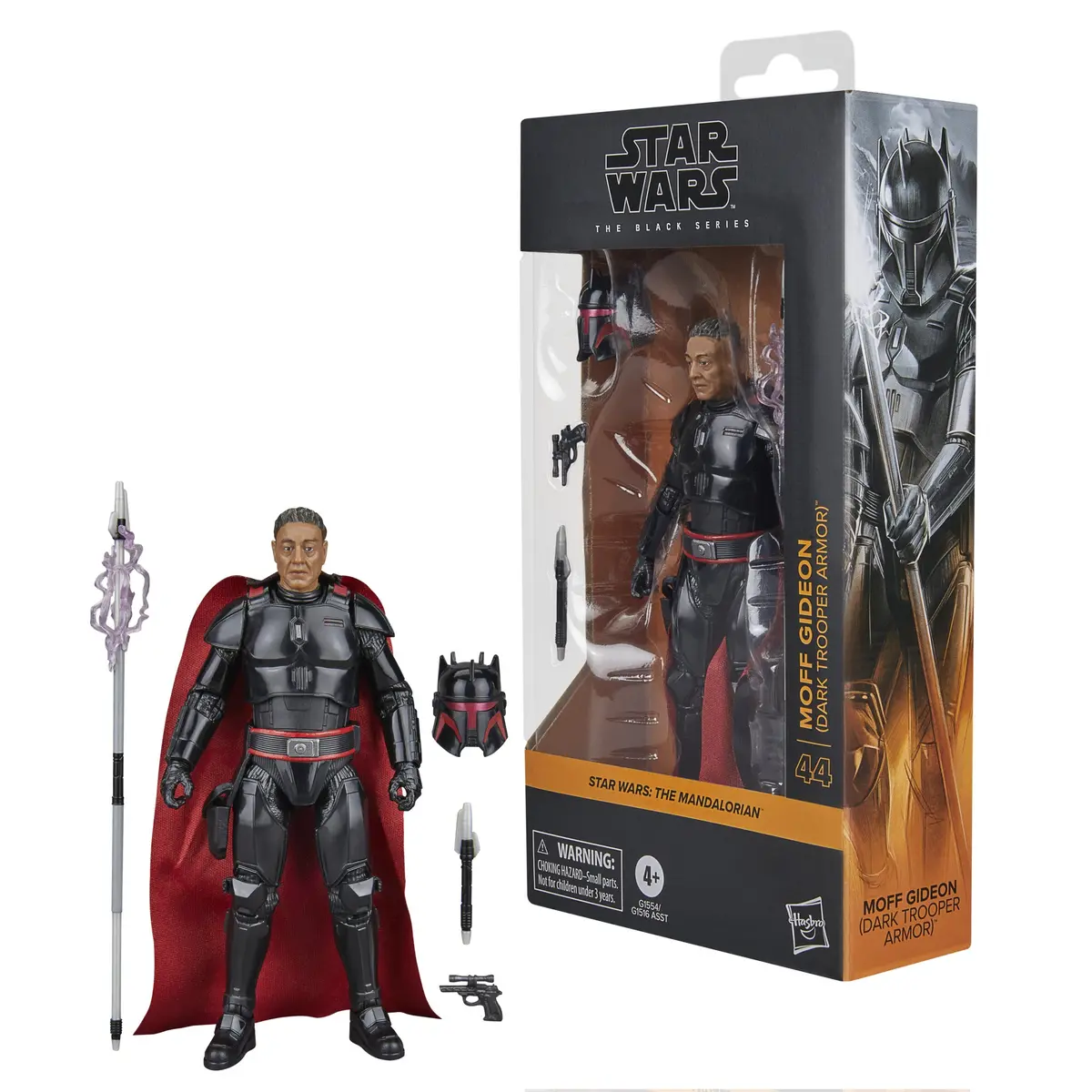 Star Wars: The Black Series - Mandalorian #44 - Moff Gideon (Dark Trooper Armor) Action Figure G1554 Low Stock 1