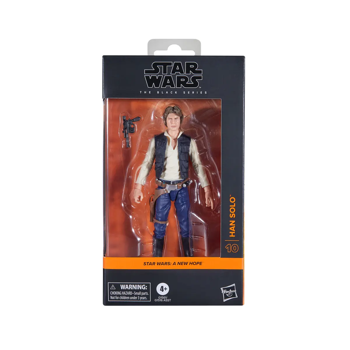 Star Wars: The Black Series - A New Hope - #10 - Han Solo Action Figure (G1561) Low Stock 1