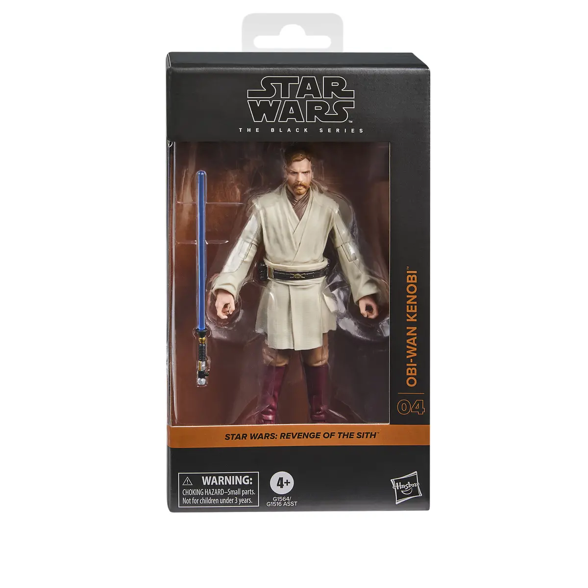 Star Wars: The Black Series - Revenge Of The Sith - #04- Obi-Wan Kenobi Action Figure (G1564) Low Stock 1