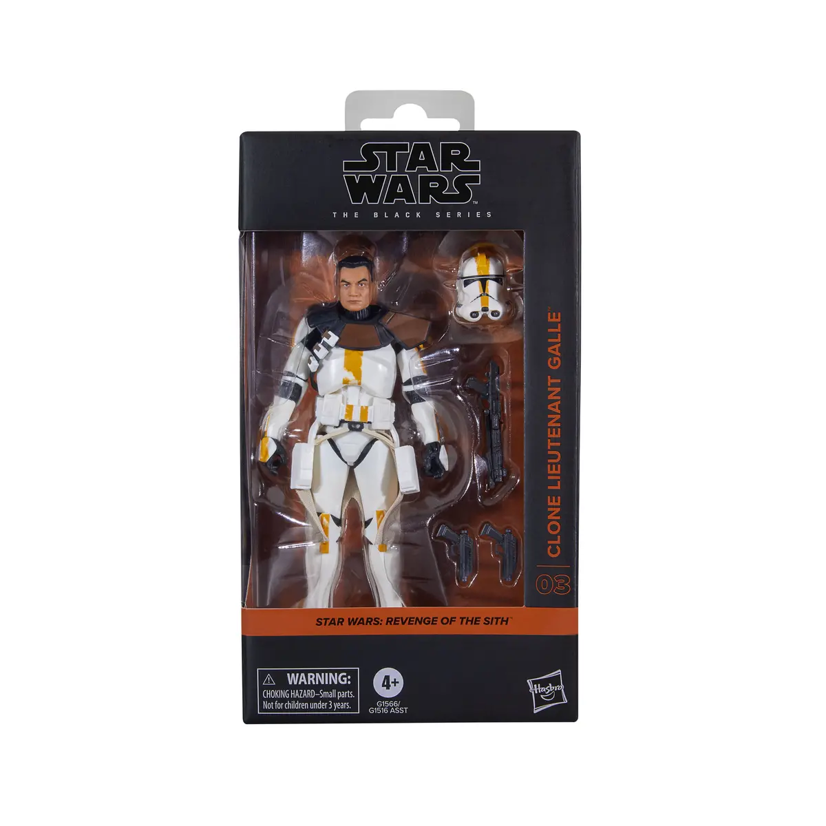 Star Wars: The Black Series - Revenge Of The Sith #03- Clone Lieutenant Galle Action Figure (G1566) Low Stock 1