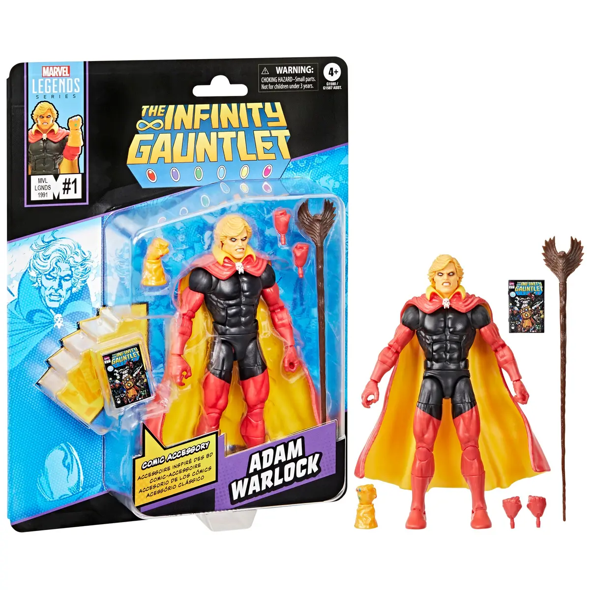 Marvel Legends Series - Adam Warlock (Infinity Gauntlet) Action Figure (G1590) Low Stock 1