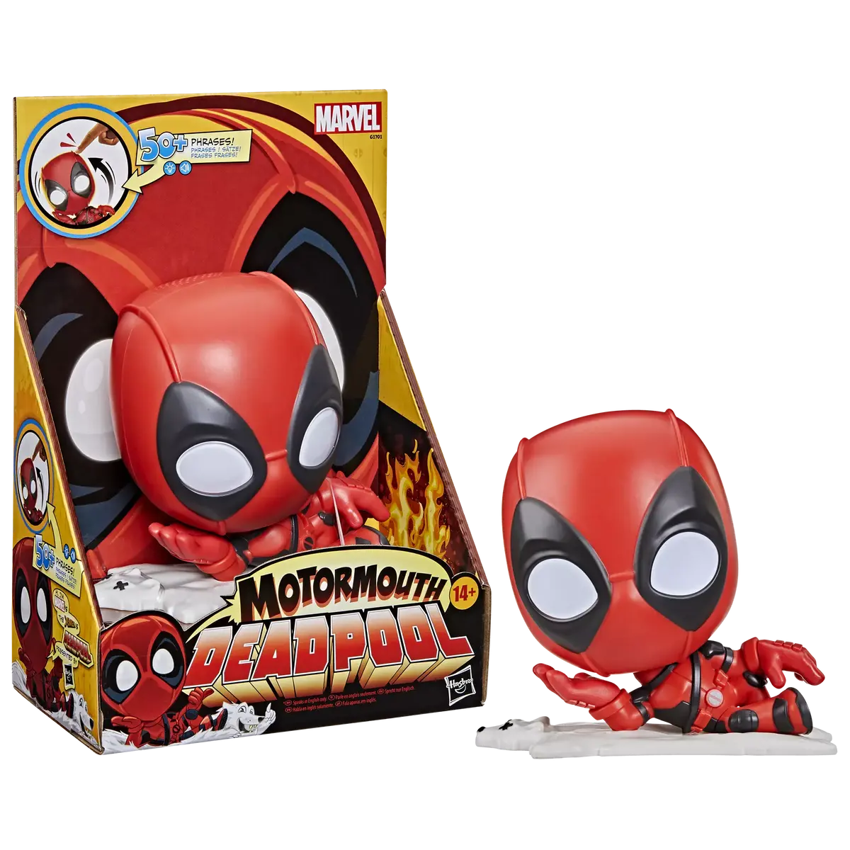 Deadpool Electronic Talking Motormouth Deadpool 5-Inch Action Figure (G1701) Low Stock 1